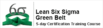 Lean Six Sigma Green Belt Certification Training Course from pdtraining in Manhattan, Atlanta